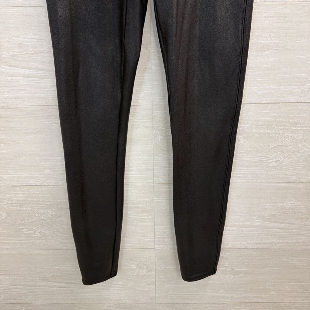 Spanx Faux Leather Leggings Large