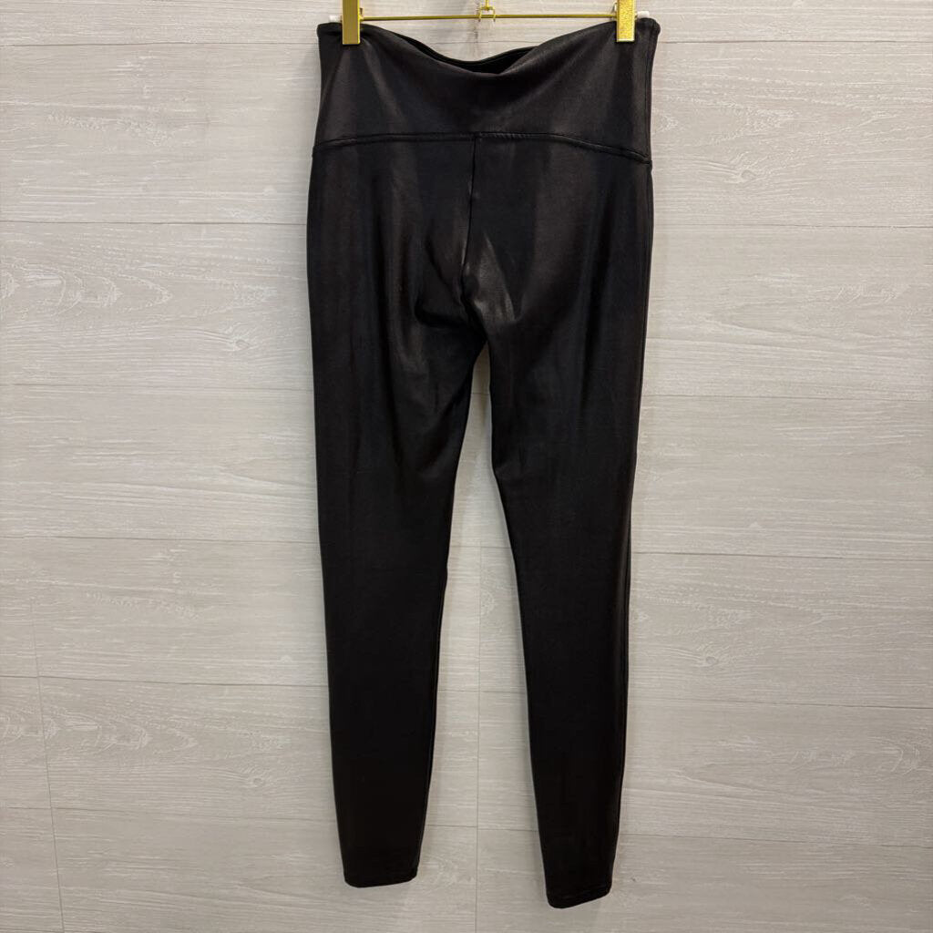 Spanx Faux Leather Leggings Large