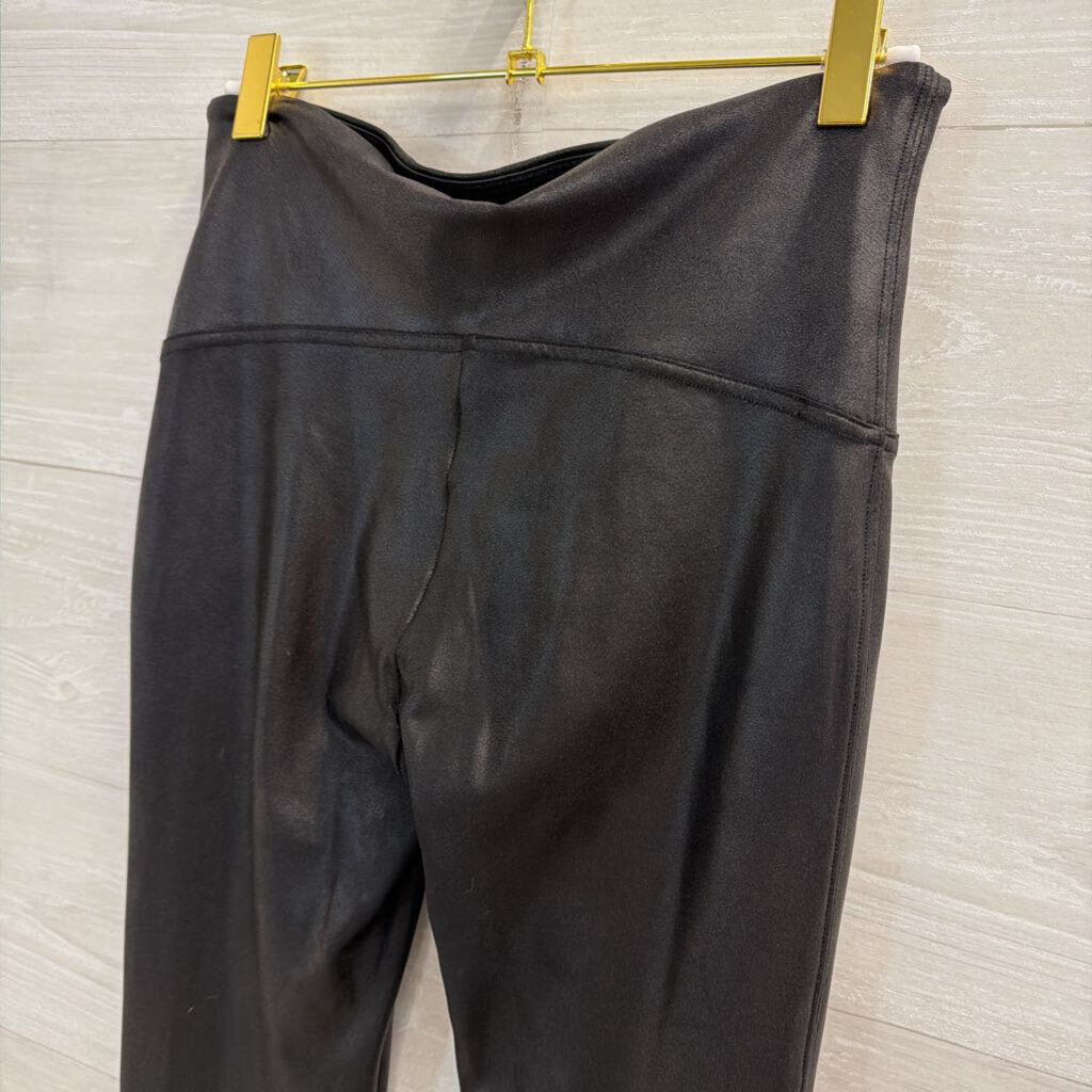 Spanx Faux Leather Leggings Large