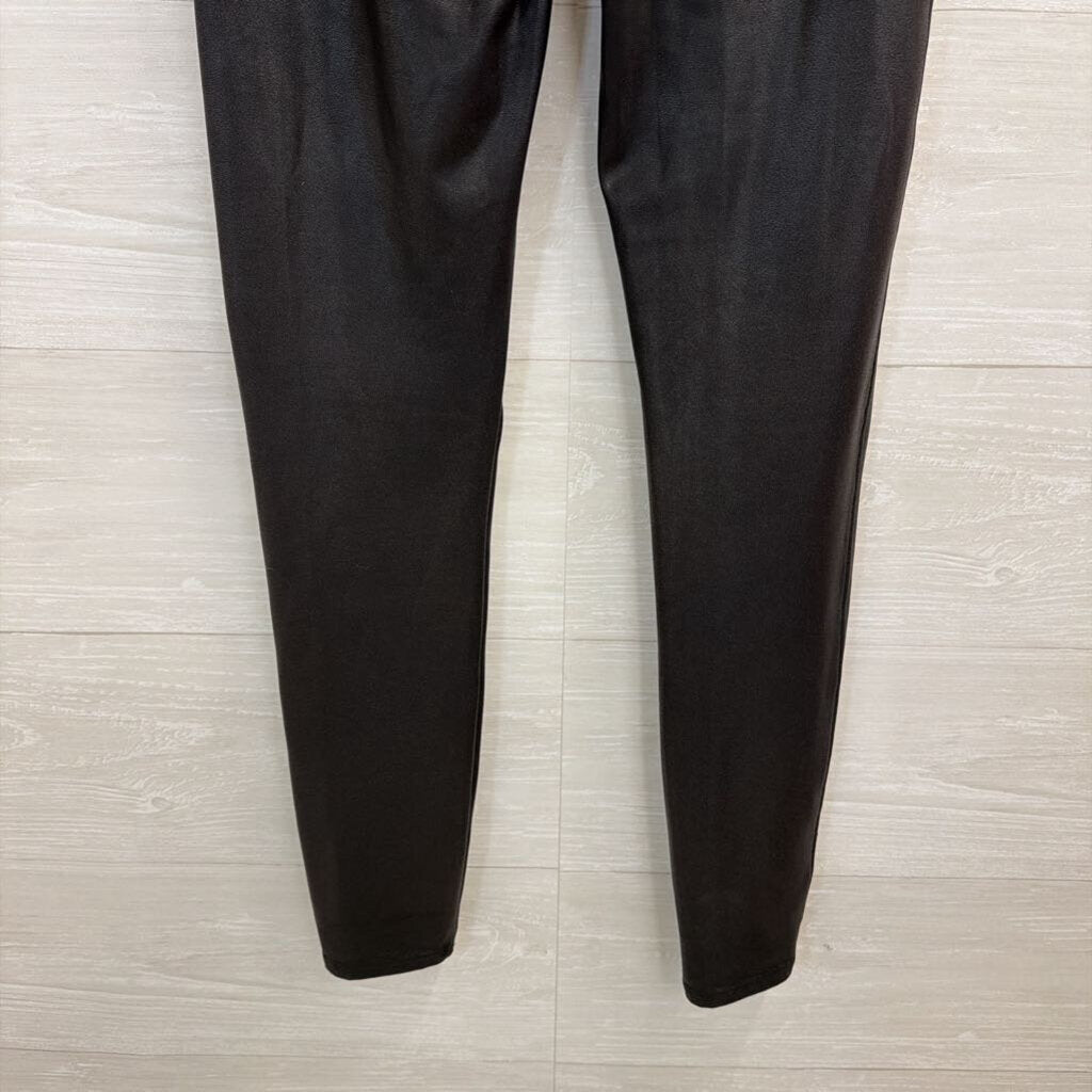 Spanx Faux Leather Leggings Large
