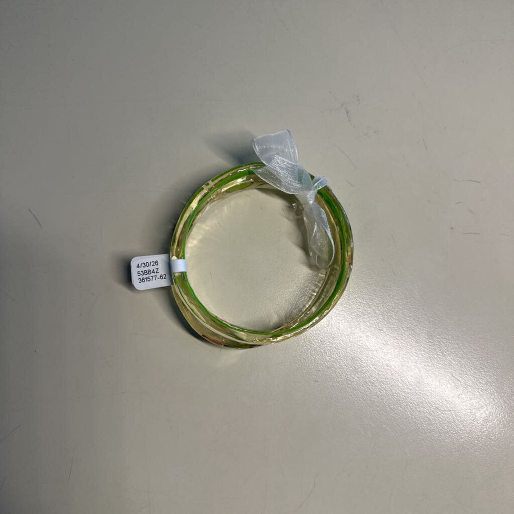 Set of 3 Resin Bangle Bracelet