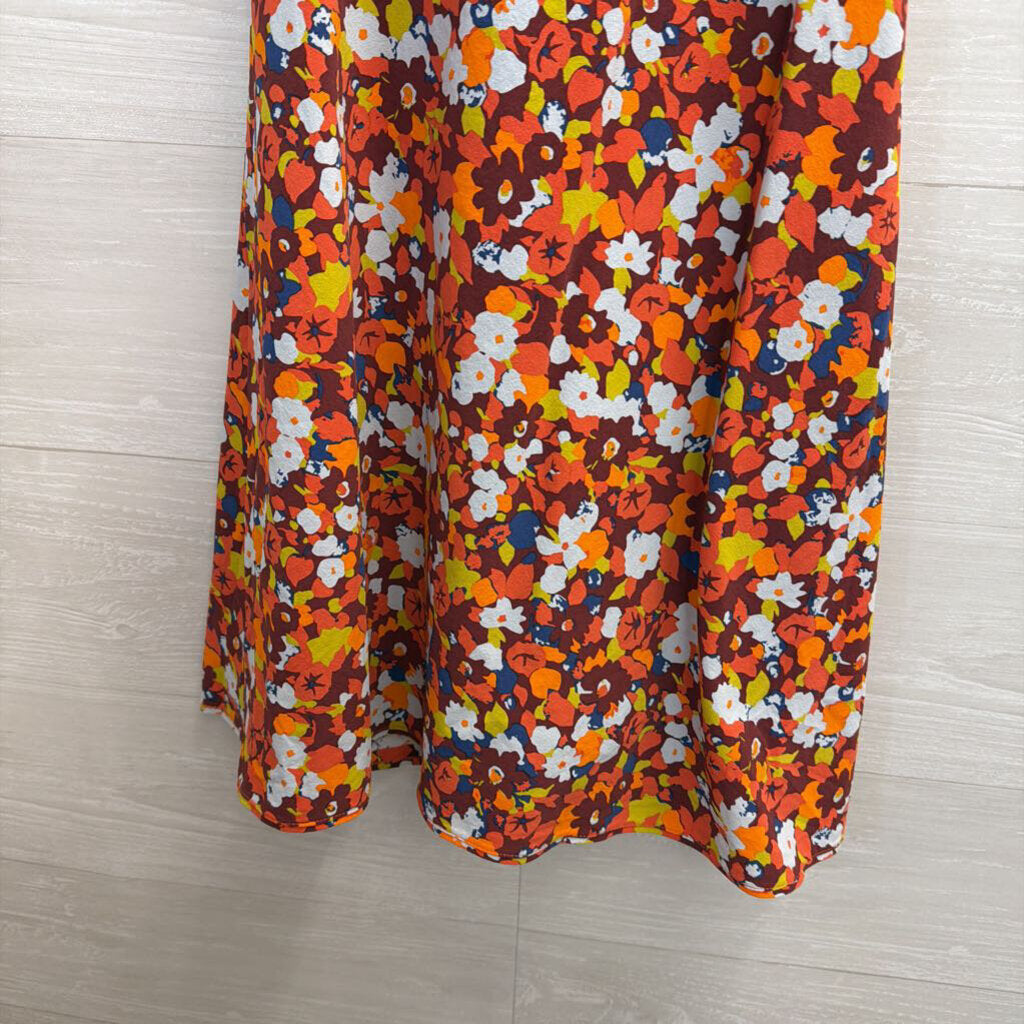 Outdoor Voices Orange/Multi Athletic Dress Medium