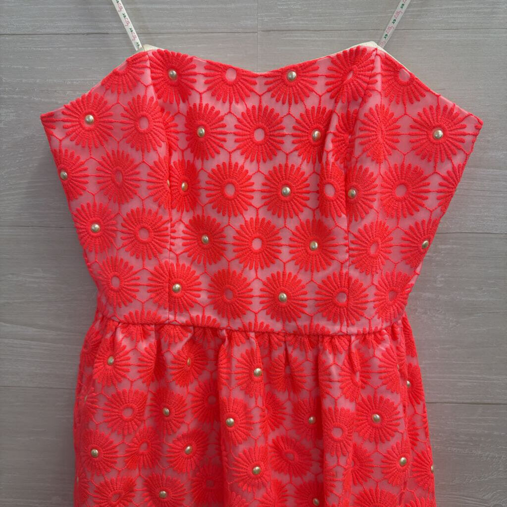 Lilly Pultizer Payton Neon Pink Pinwheel Dress 2
