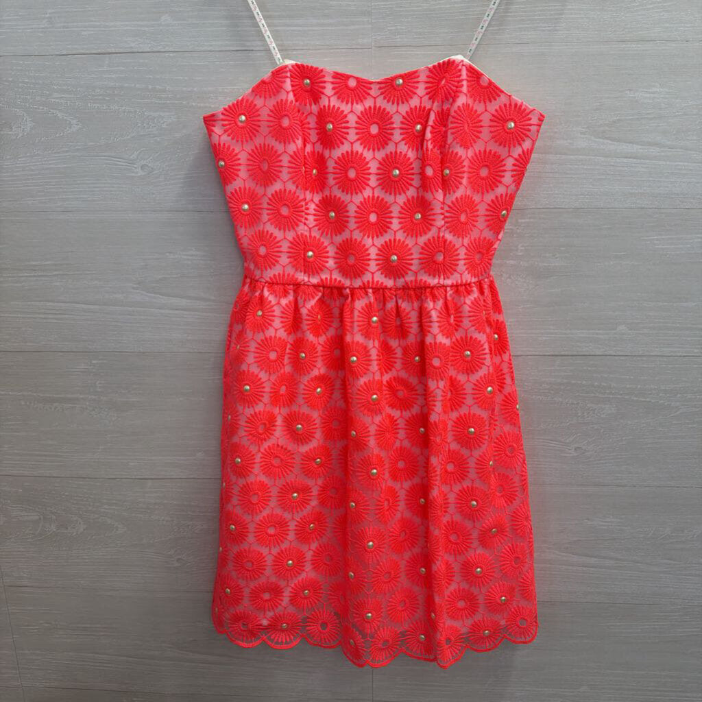 Lilly Pultizer Payton Neon Pink Pinwheel Dress 2