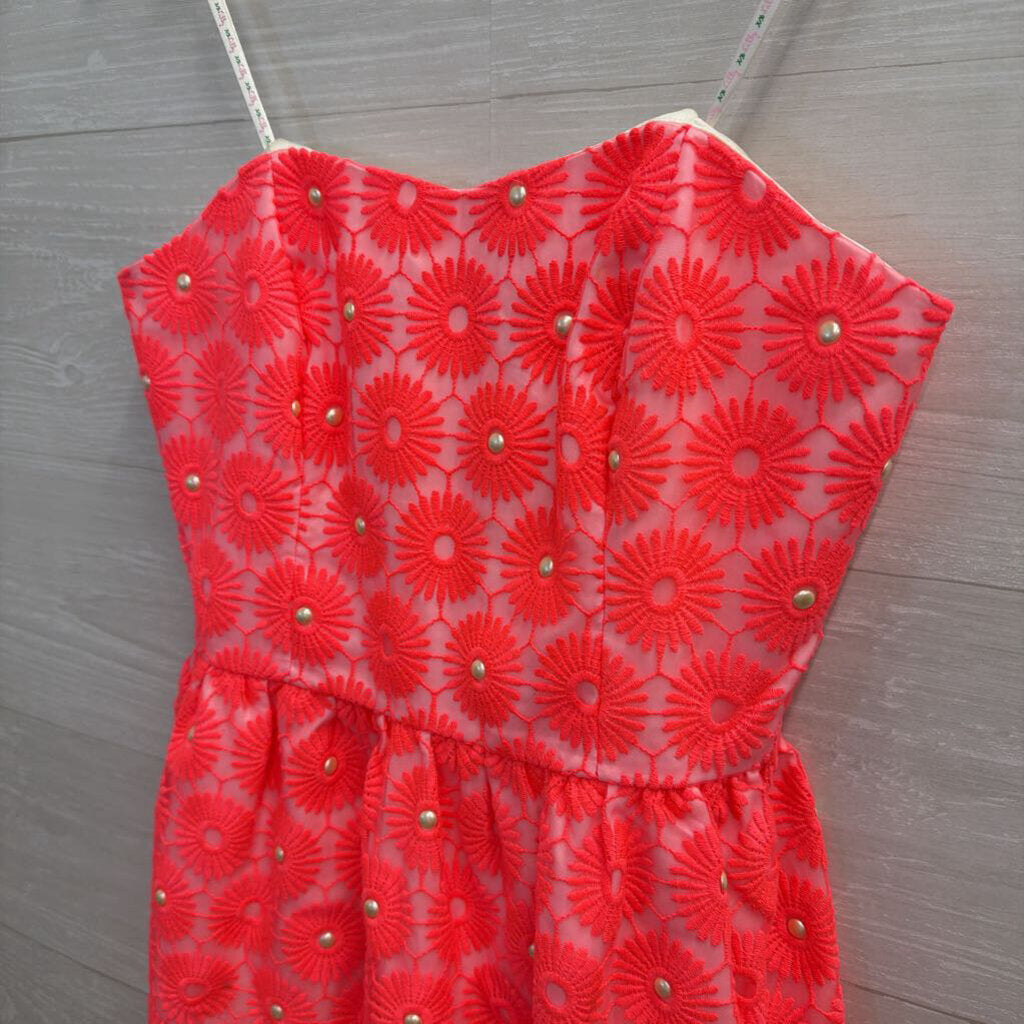 Lilly Pultizer Payton Neon Pink Pinwheel Dress 2