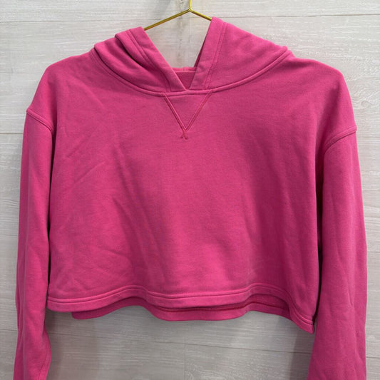 Lululemon Hot Pink Cropped All Yours Hoodie Small/Medium