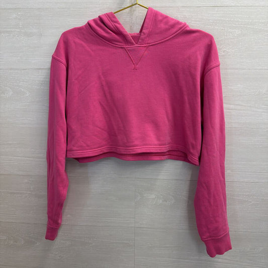 Lululemon Hot Pink Cropped All Yours Hoodie Small/Medium