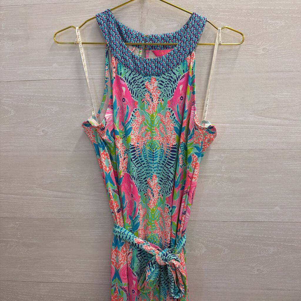 Lilly Pulitzer Monterrey Halter Maxi Dress Large