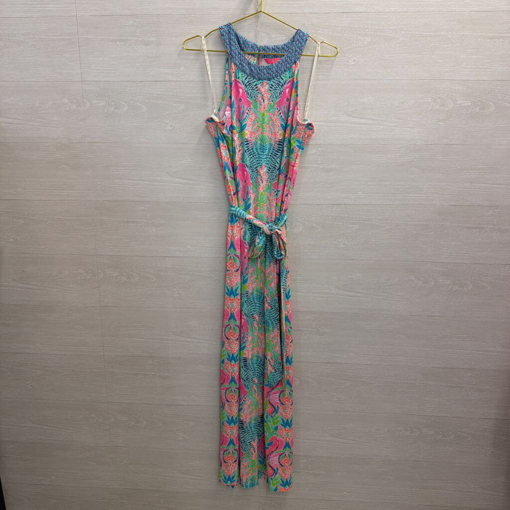Lilly Pulitzer Monterrey Halter Maxi Dress Large