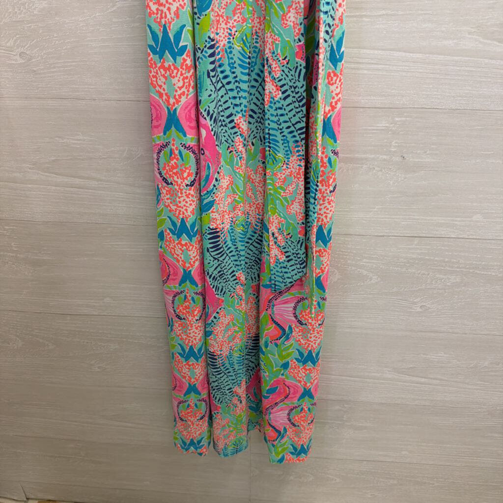 Lilly Pulitzer Monterrey Halter Maxi Dress Large