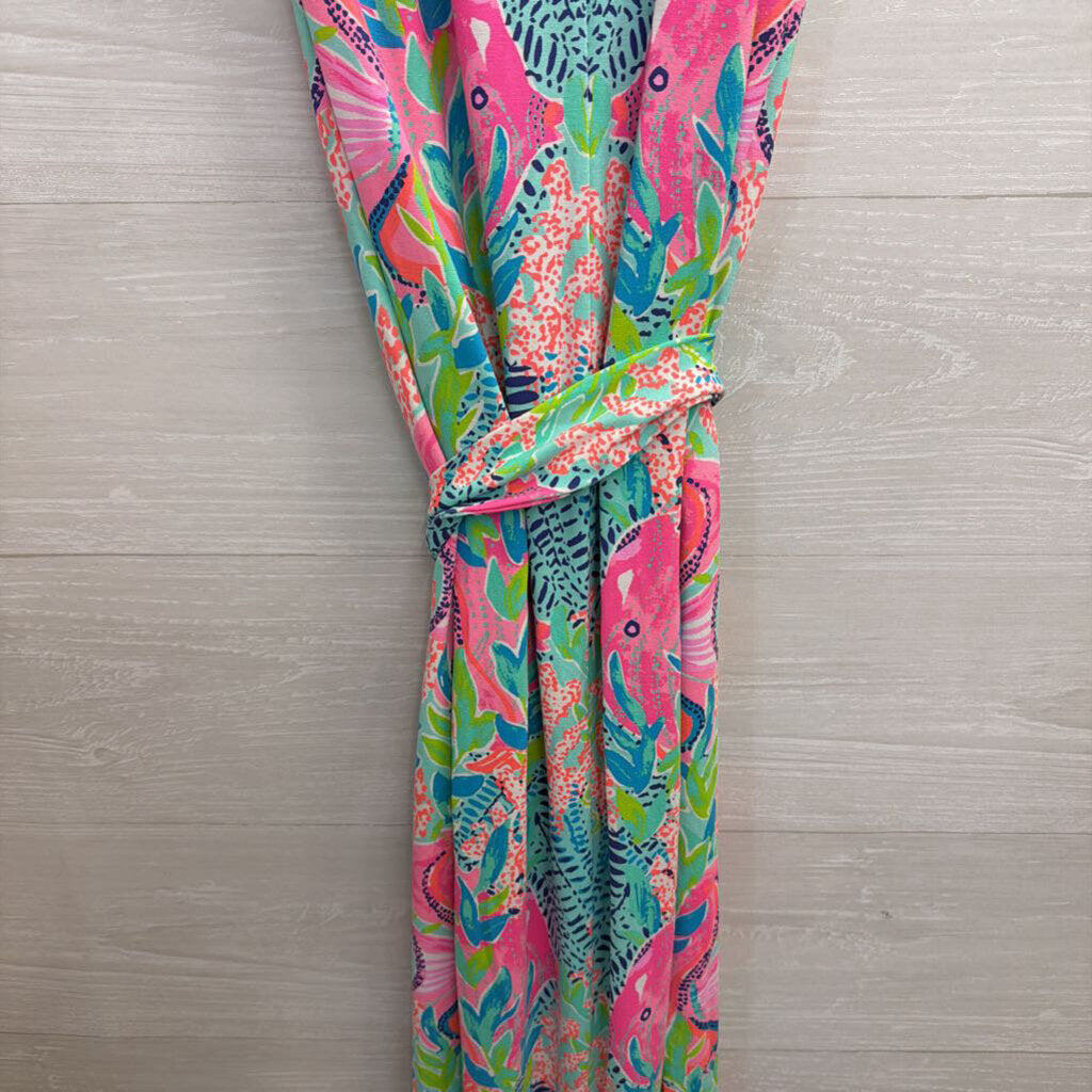 Lilly Pulitzer Monterrey Halter Maxi Dress Large