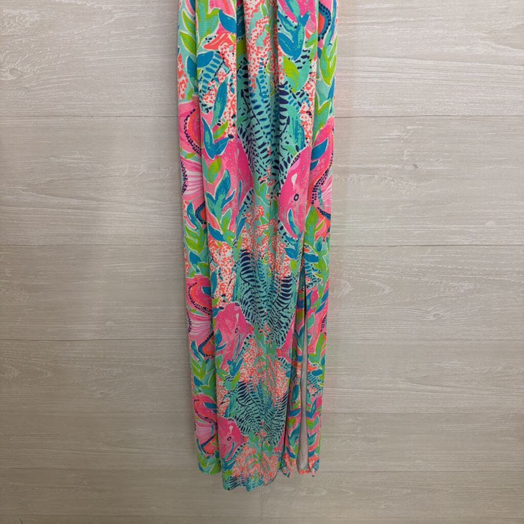 Lilly Pulitzer Monterrey Halter Maxi Dress Large