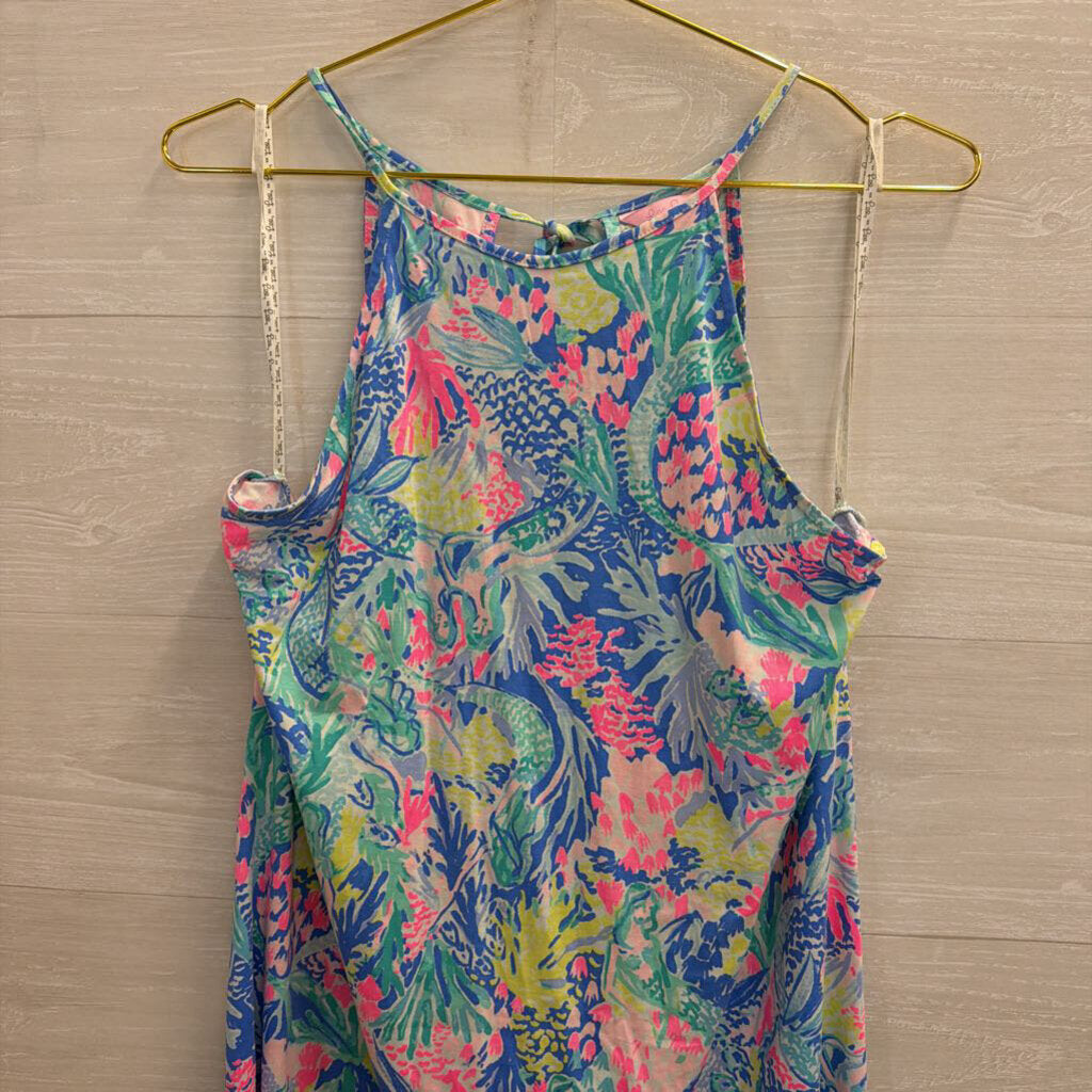 Lilly Pulitzer Margo Swing Dress "Mermaid Cove" Medium