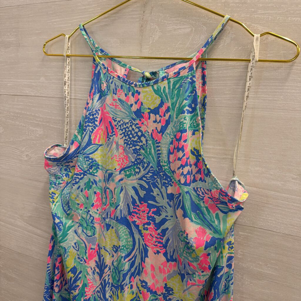 Lilly Pulitzer Margo Swing Dress "Mermaid Cove" Medium
