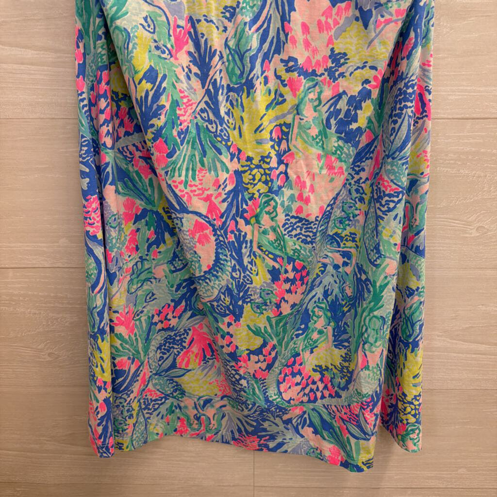 Lilly Pulitzer Margo Swing Dress "Mermaid Cove" Medium