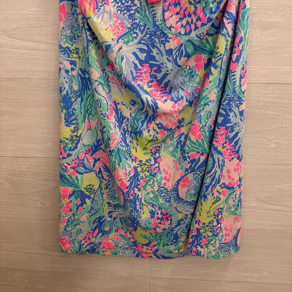 Lilly Pulitzer Margo Swing Dress "Mermaid Cove" Medium
