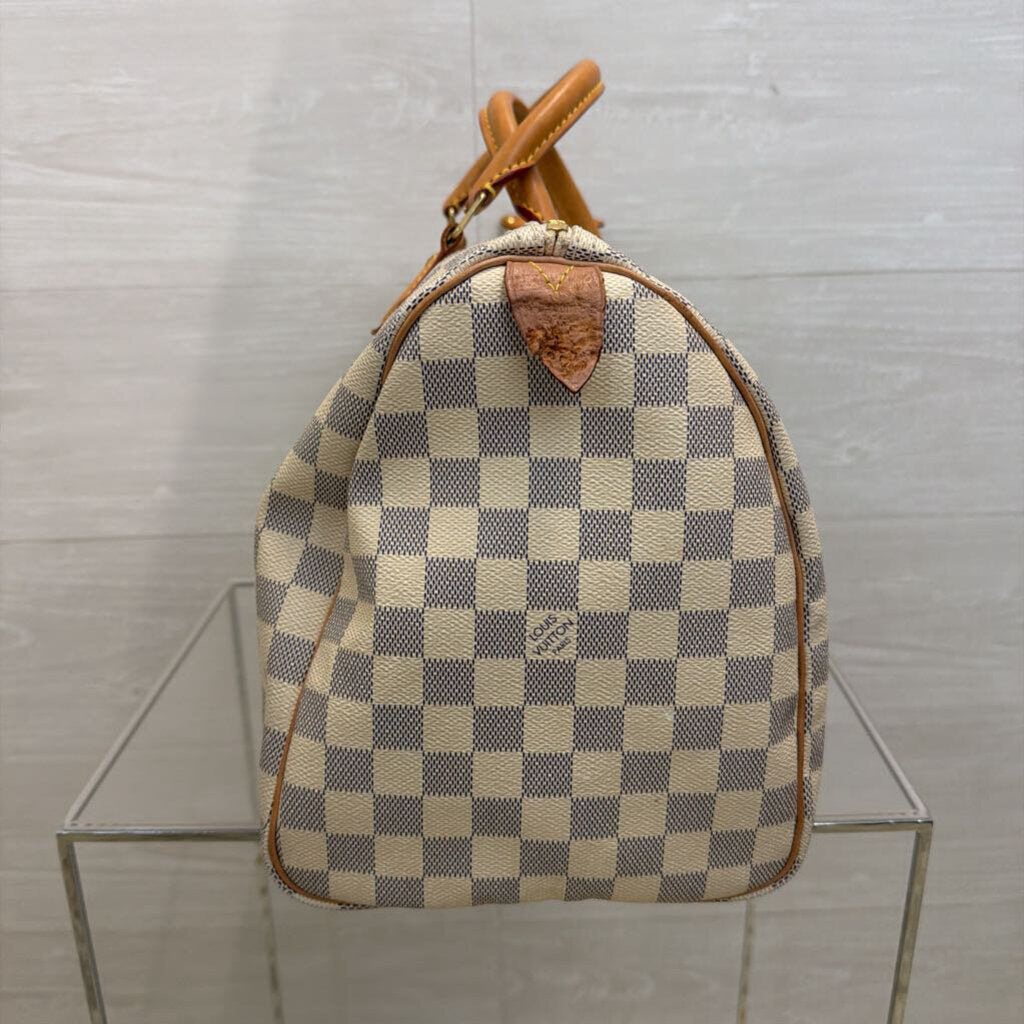 Louis Vuitton Speedy 35 Damier Azur Pattern