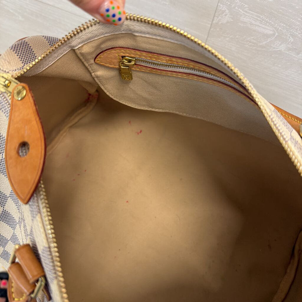 Louis Vuitton Speedy 35 Damier Azur Pattern