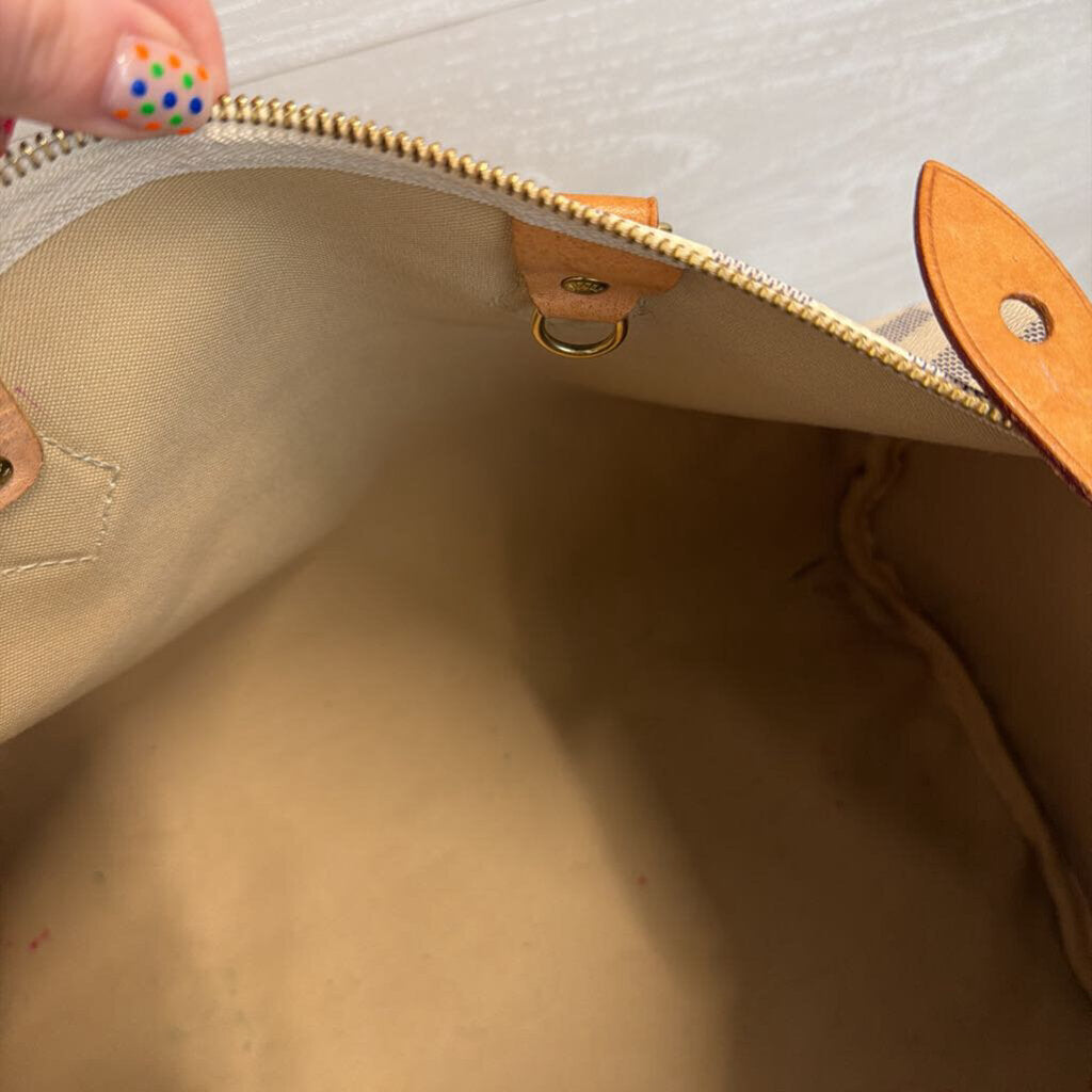 Louis Vuitton Speedy 35 Damier Azur Pattern