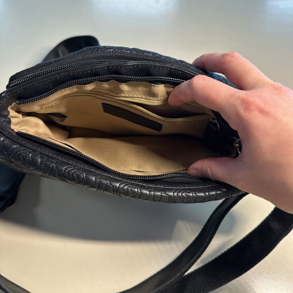 Black Crossbody Concealed Carry Bag