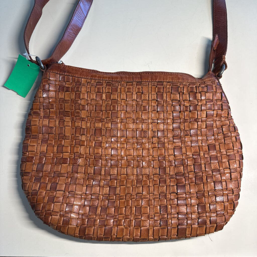 Vilenca Holland Brown Leather Crossbody