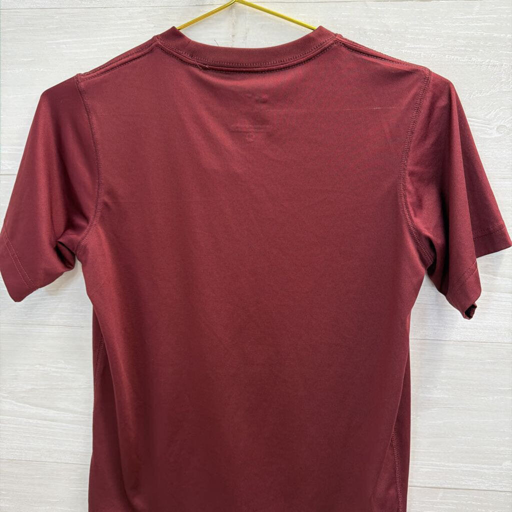Nike Burgundy Virginia Tech Short Sleeve Top Medium