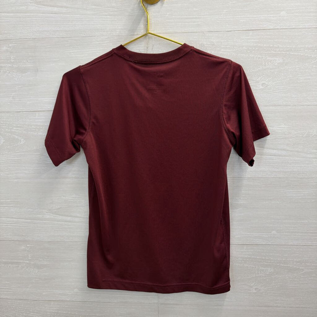 Nike Burgundy Virginia Tech Short Sleeve Top Medium