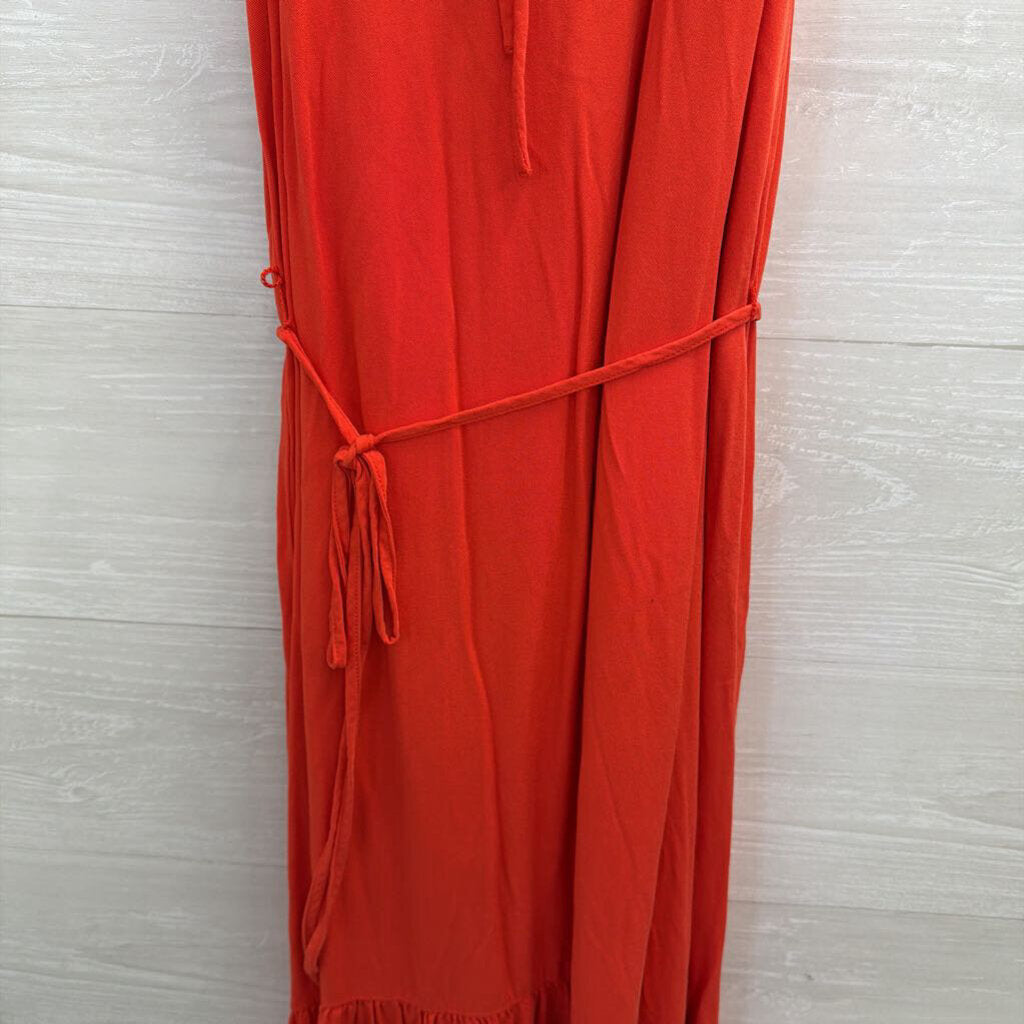 Banana Republic Red Maxi Dress Medium Petite