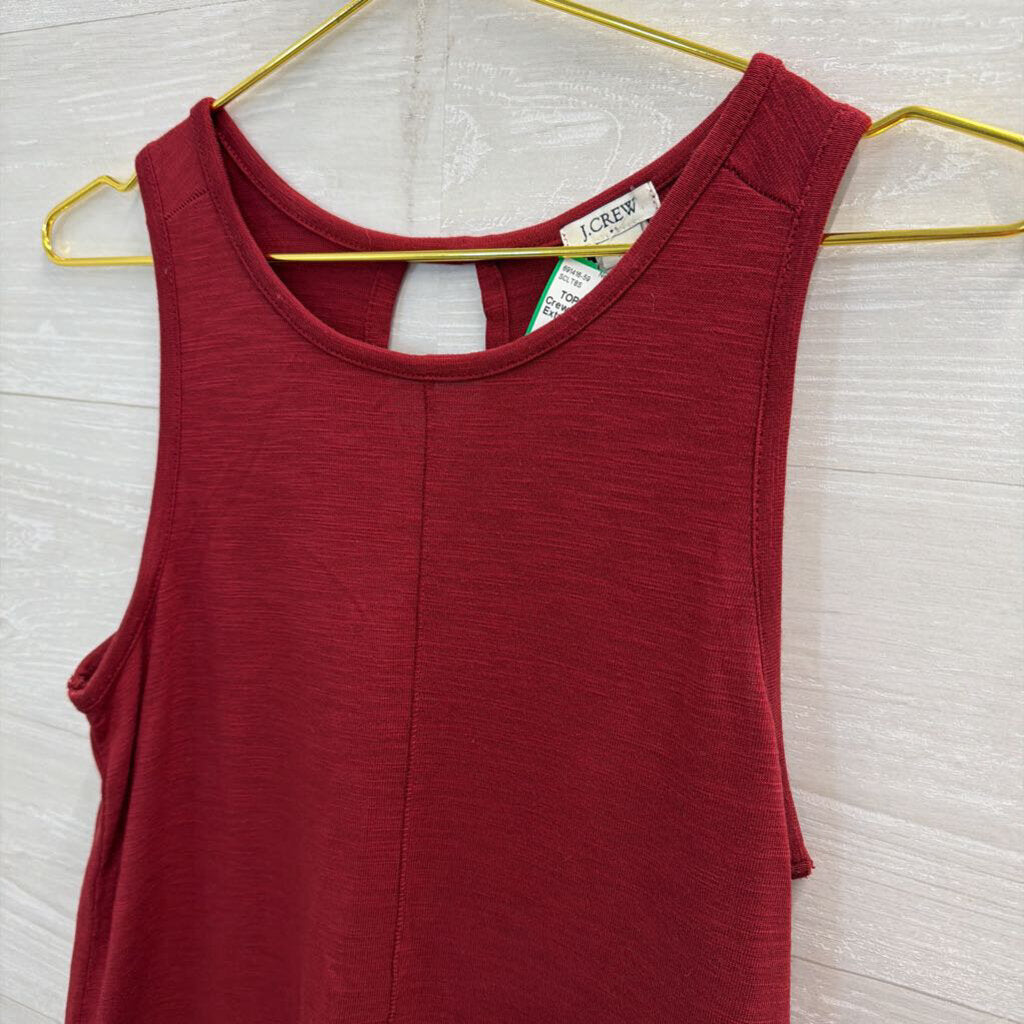 J Crew Red Tank Top Extra Small