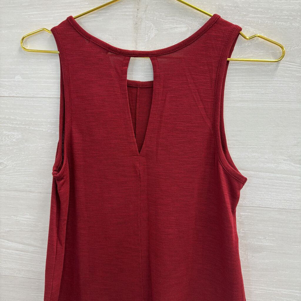 J Crew Red Tank Top Extra Small