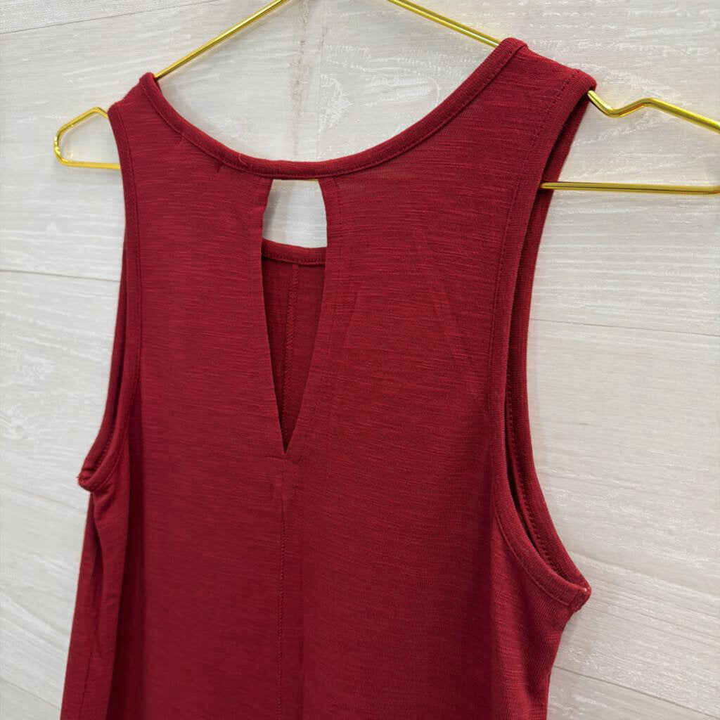 J Crew Red Tank Top Extra Small
