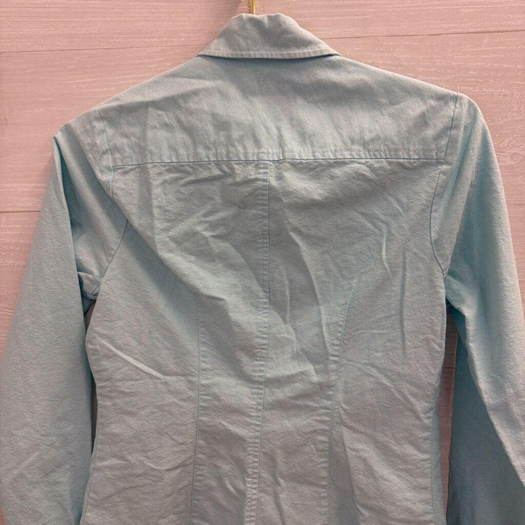 Vineyard Vines Blue Long Sleeve Button Down Top 4