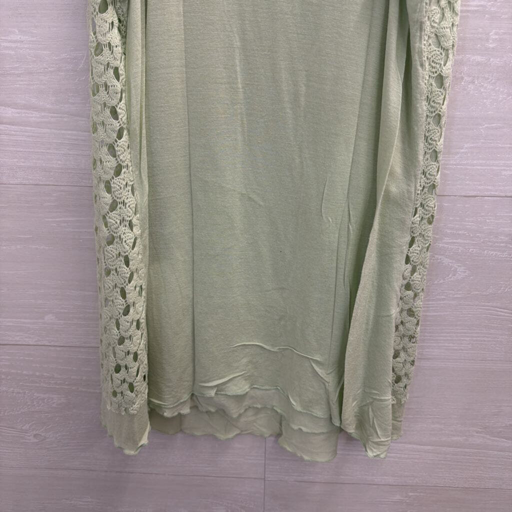 Sundance Mint Green Lace Tank Top Small