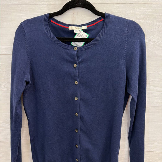 Boden Navy Button Front Cardigan Sweater 6