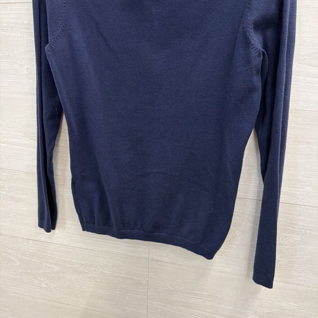 Boden Navy Button Front Cardigan Sweater 6