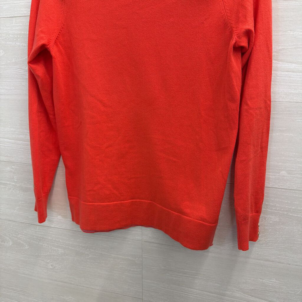 Boden Coral Long Sleeve Top Small