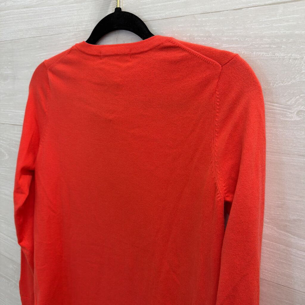 Boden Coral Long Sleeve Top Small