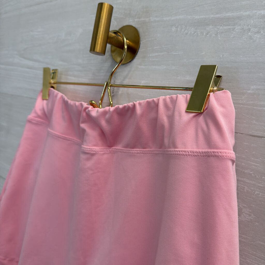 Pink Athletic Skirt With Shorts Extra Small