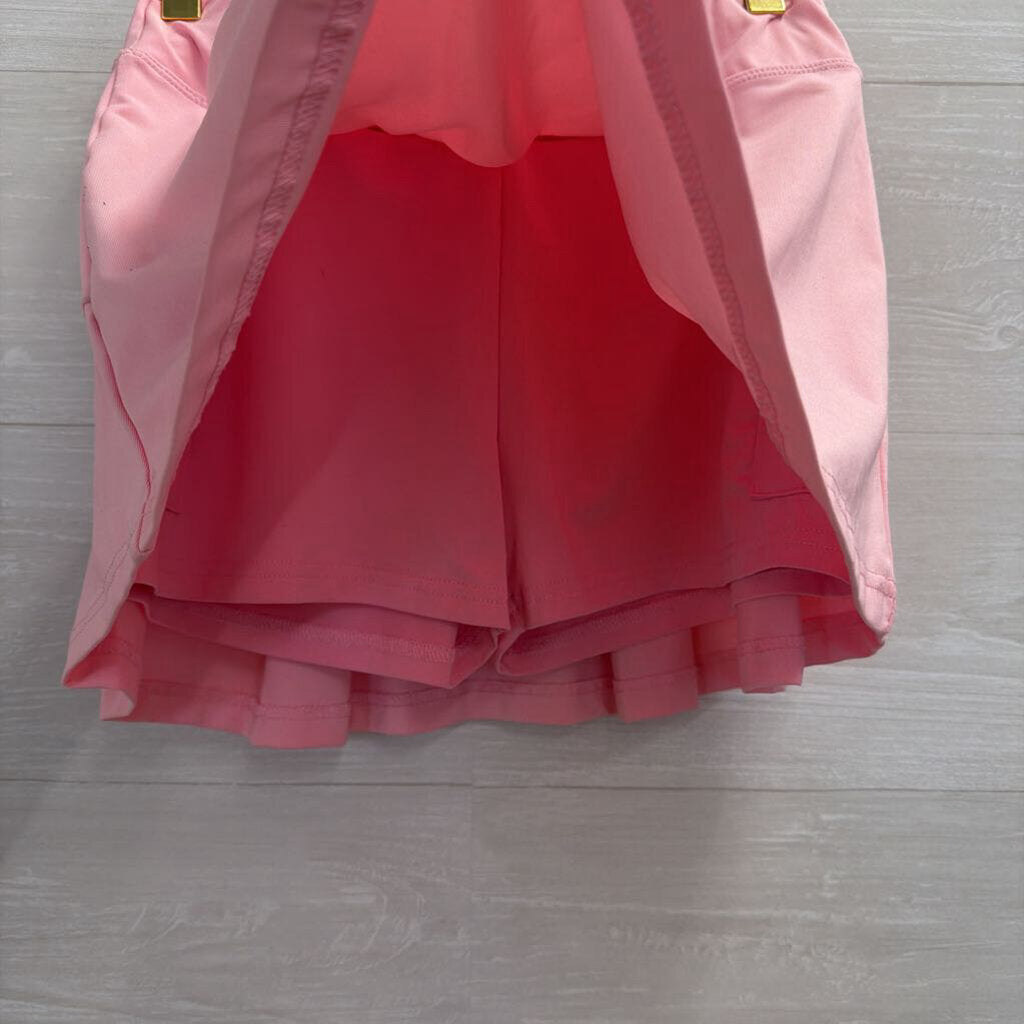 Pink Athletic Skirt With Shorts Extra Small