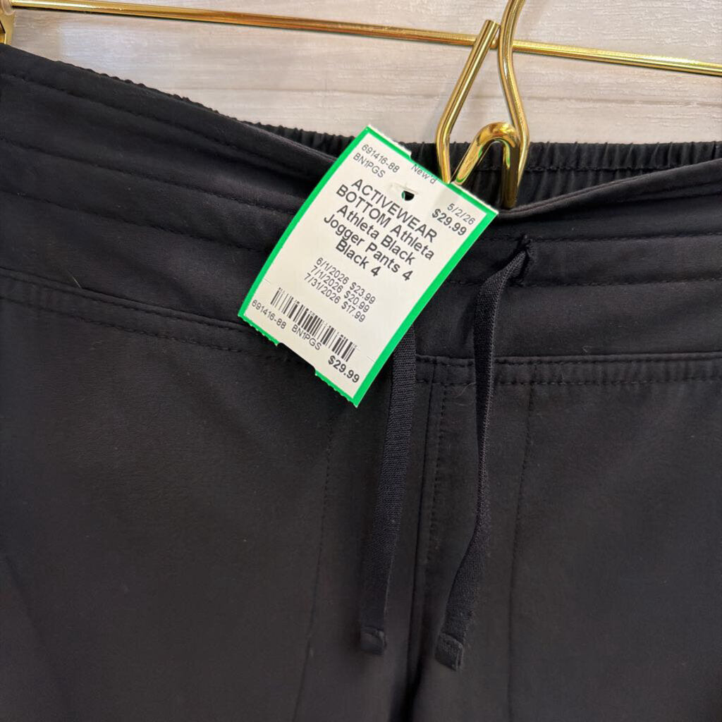 Athleta Black Jogger Pants 4