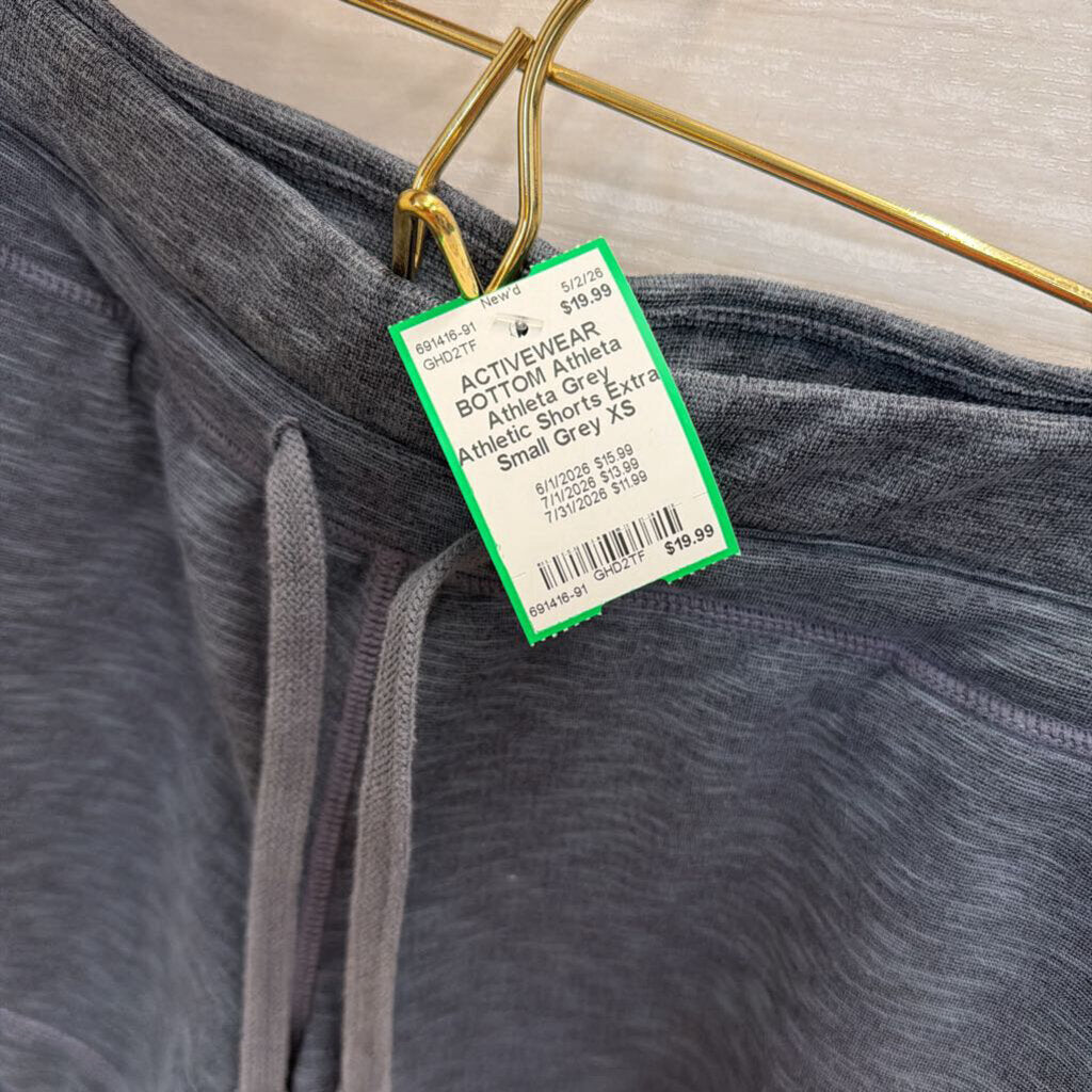 Athleta Grey Athletic Shorts Extra Small