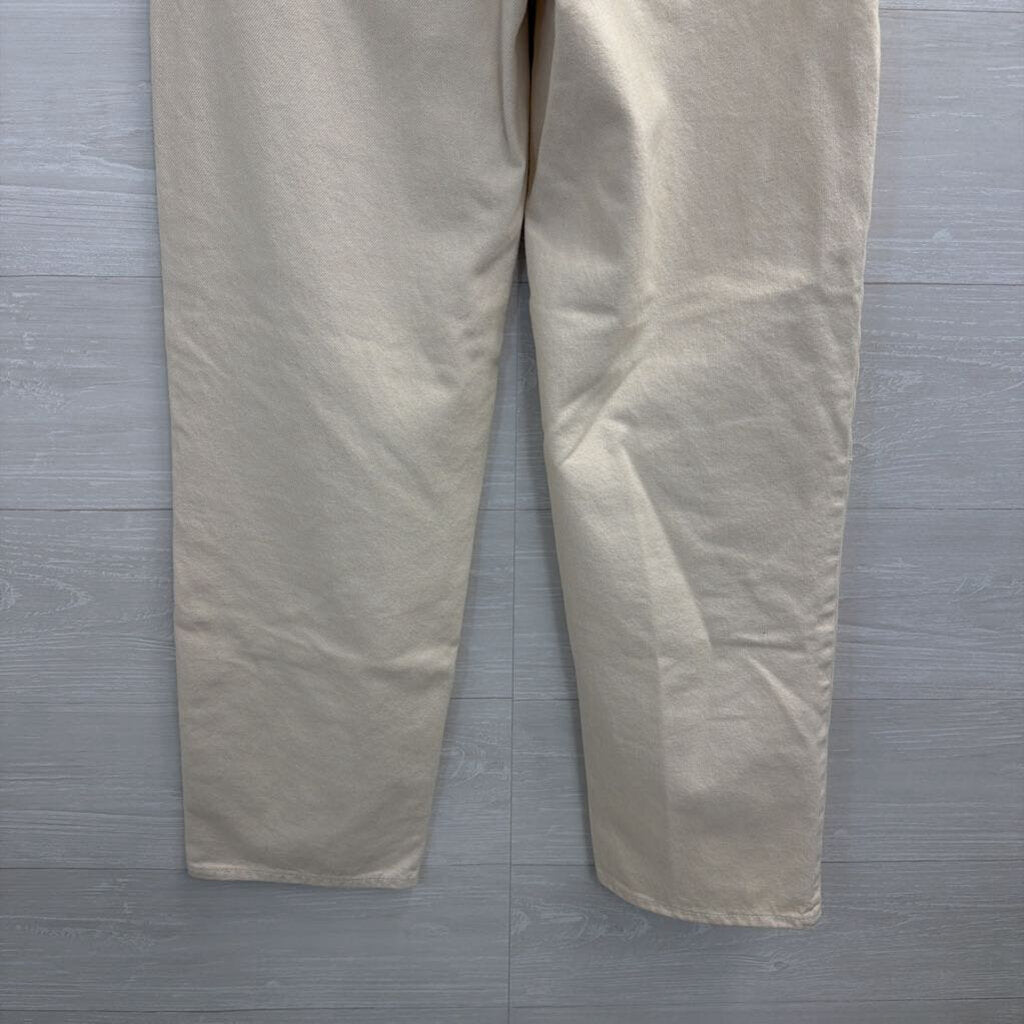 BDG Cream High Rise Baggy Jeans 25