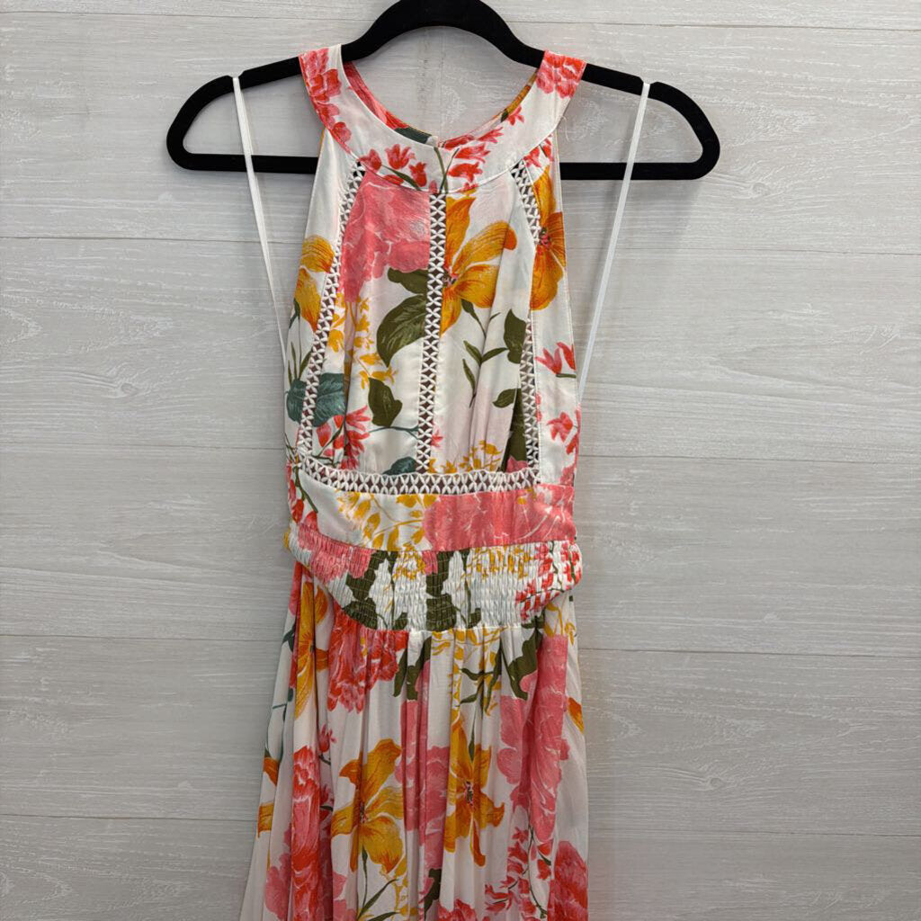 Anthropologie Abel the Label Floral Maxi Dress M