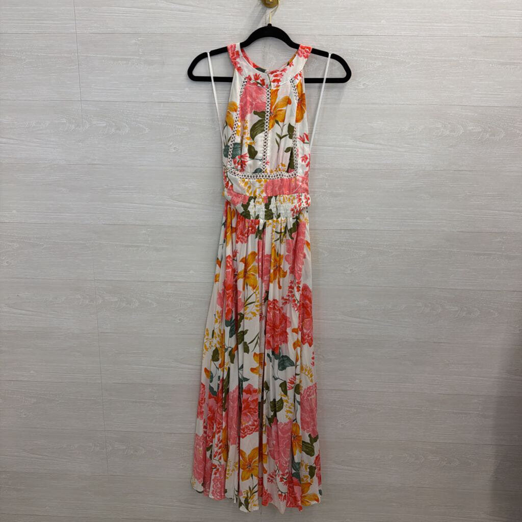 Anthropologie Abel the Label Floral Maxi Dress M