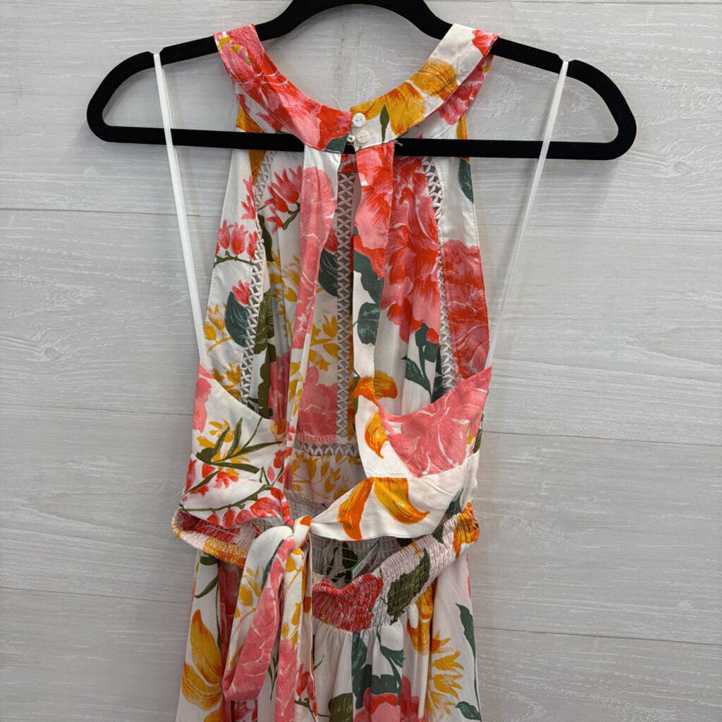 Anthropologie Abel the Label Floral Maxi Dress M