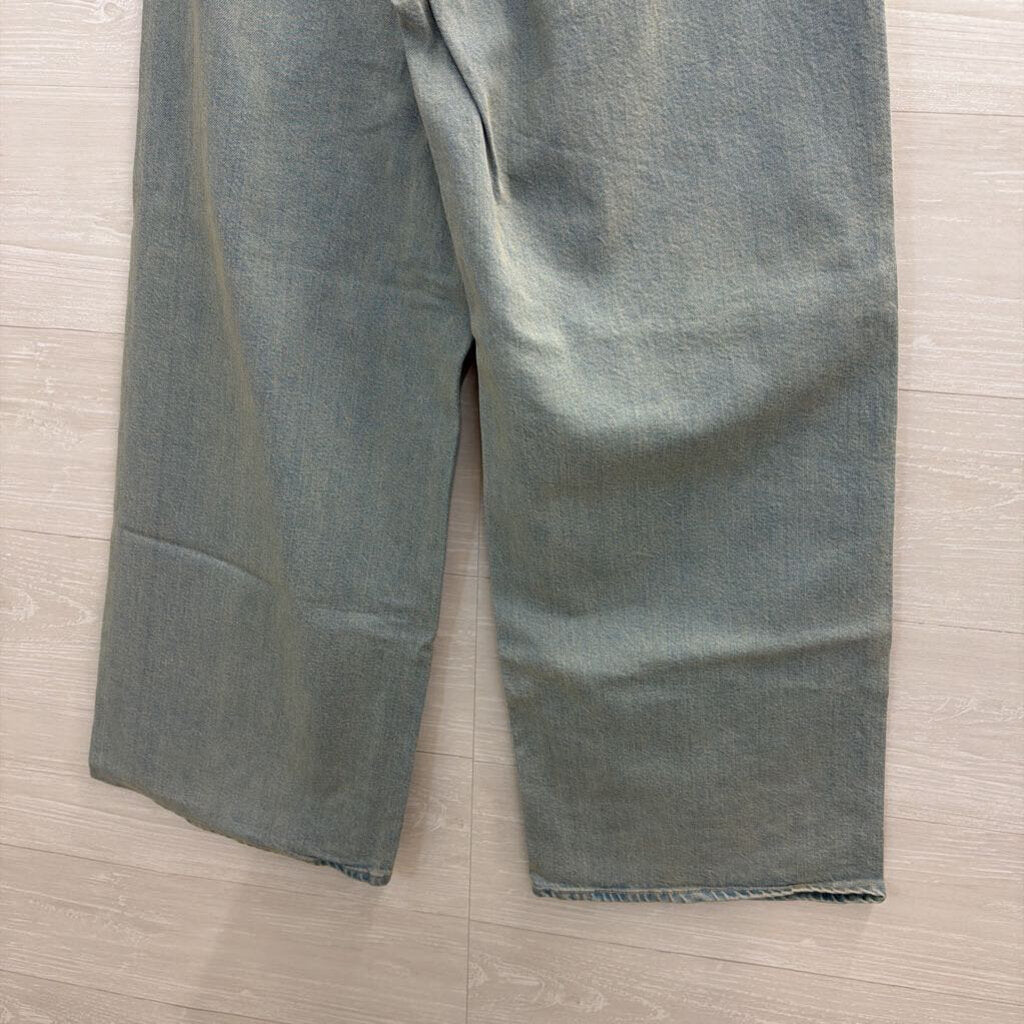 Light Wash Sailor Wide Leg Jeans 6