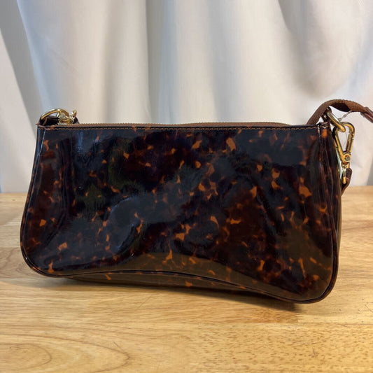 Billini Brown Tortoiseshell Shoulder Purse