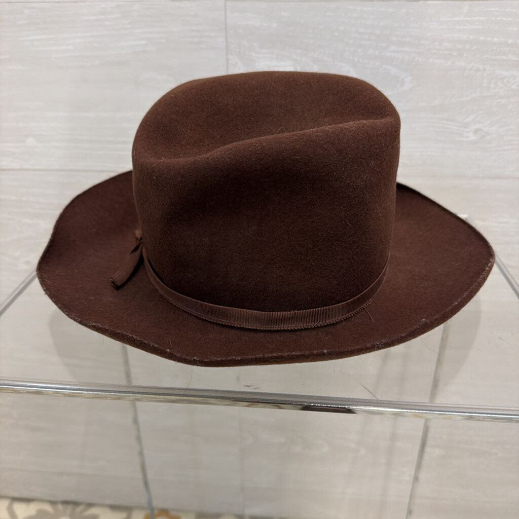 Vintage Banana Republic Brown Felt Hat