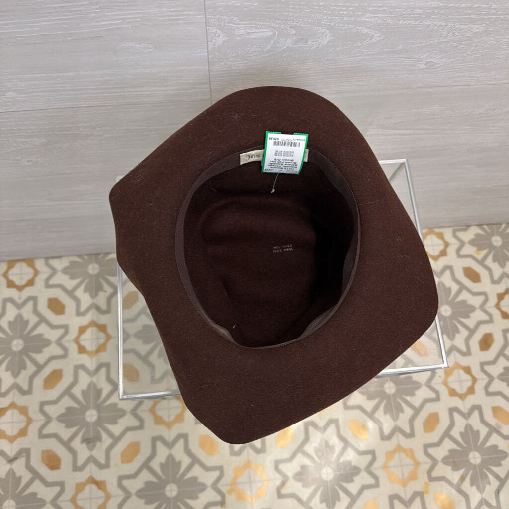Vintage Banana Republic Brown Felt Hat