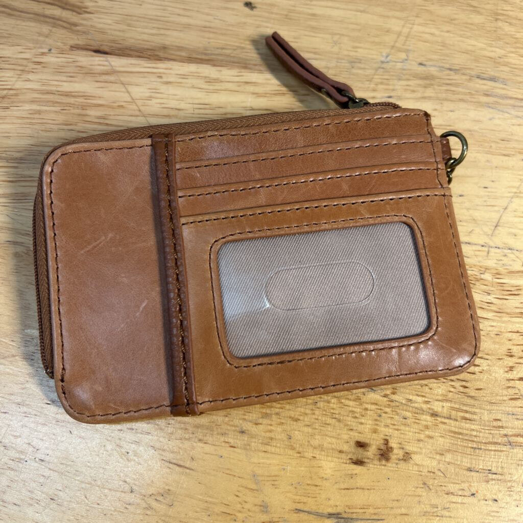 The Sak Brown Leather Keychain Wallet